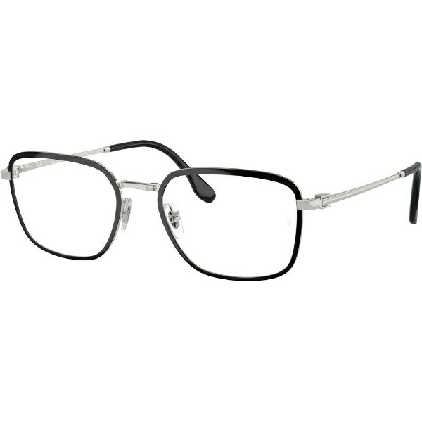 レイバン｜RayBan メガネフレーム RX6511 2861 55mm（シルバー上にブラック）