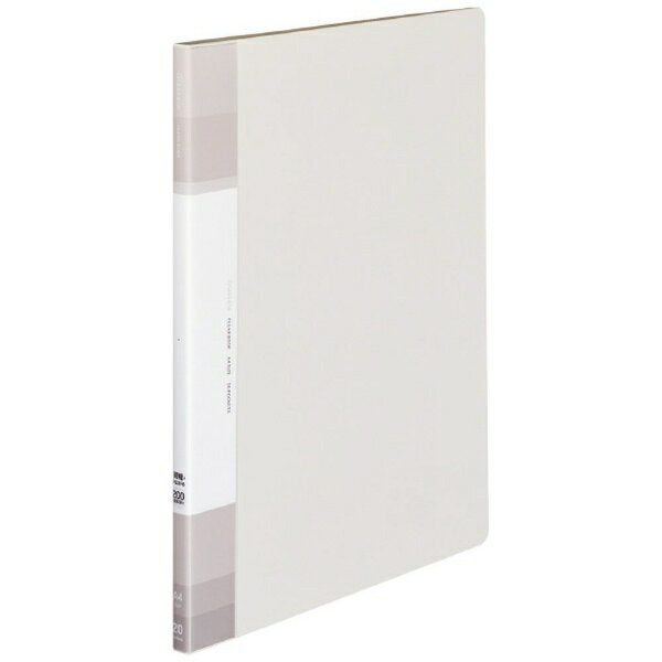 KOKUYO｜コクヨ クリヤーブックグラッセルA4・20枚W GLB20W オフホワイト
