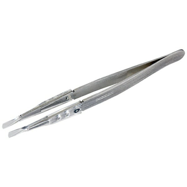■先端が透明素材のチップ交換式ピンセット■ステンレスピンセットのような使用感を実現■先端が透明素材のため、掴んだ対象物の状態が透けて確認できます。■ピンセット全体が一体樹脂成型されたものとは違い本体がステンレス製のため、対象物をしっかりと掴...