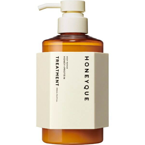 ボトルワークス｜BOTTLE WORKS HONEYQUE（ハニーク）ディープリペア ヘアトリートメント モイスト 本体 450mL