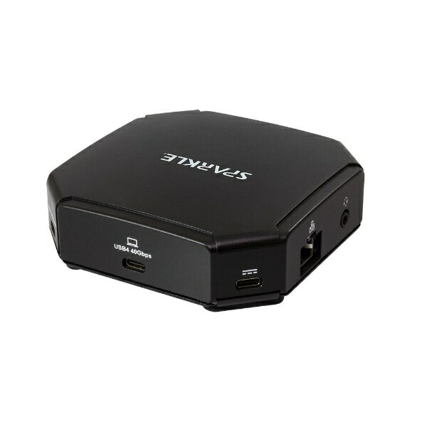 SPARKLE｜スパークル ［USB-C オス→メス HDMI / DisplayPort / LAN / φ3.5mm / USB-Ax2 / USB-Cx2］USB PD対応 85W ドッキングステーション TD-8140 [USB Power Delivery対応]