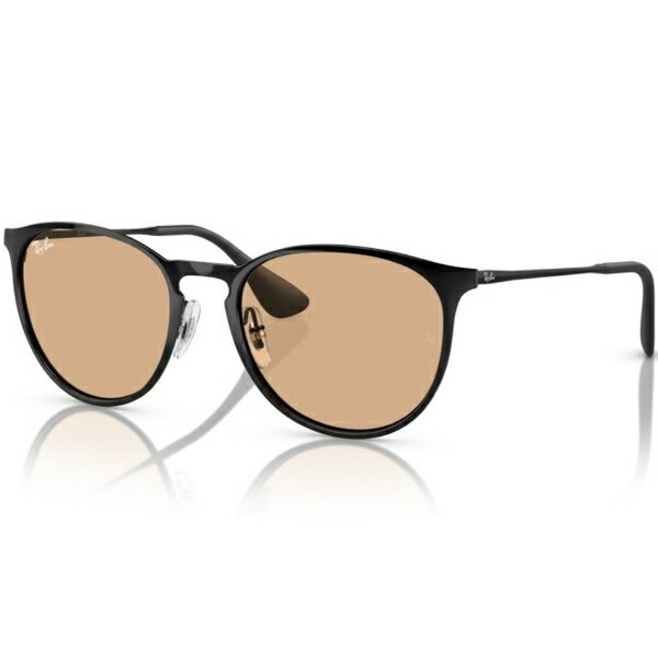 【エントリーで最大全額ポイント還元｜4/5まで】 RayBan｜レイバン ERIKA METAL WASHED LENSES RB3539 002/93 54mm ブラック/ブラウン(4.0)