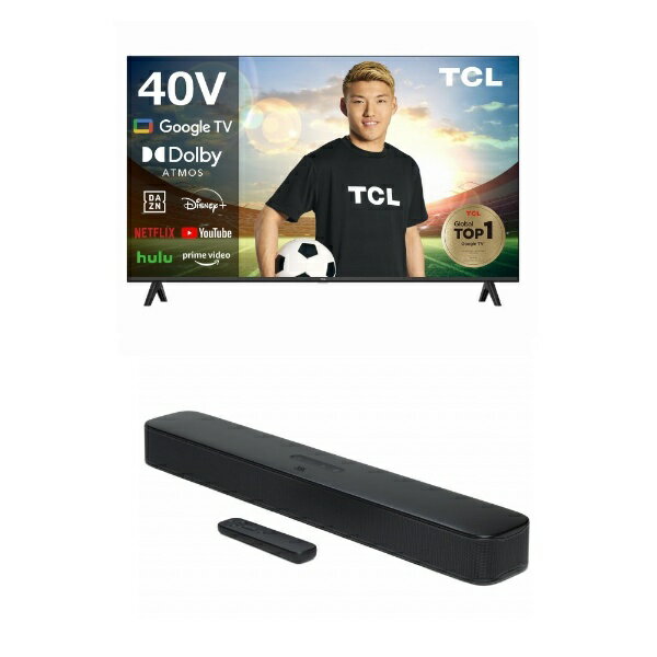 ビックカメラ限定セット テレビシアターセット2点（40型液晶テレビ+サウンドバー） [40V型 /フルハイビジョン /YouTube対応]