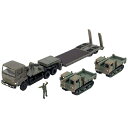 【2024年6月】 トミーテック｜TOMY TEC トレーラーコレクション 自衛隊トレーラー 資材運搬車セット【発売日以降のお届け】