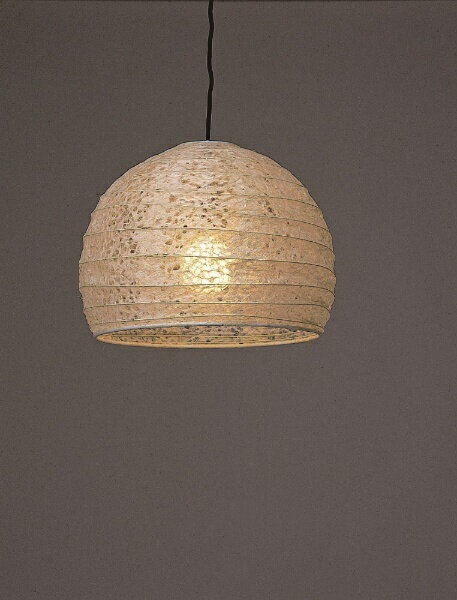 林工芸｜Hayashi Kogei 林工芸 麻落水紙提灯 アート和紙ペンダントシリーズ (φ45×H35cm) TP-1088 [4.5畳 /電球色 /E26]