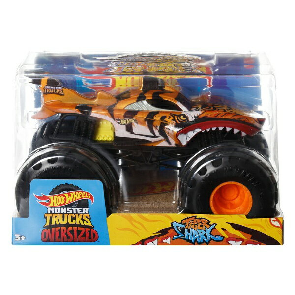 マテル｜Mattel ホットウィール GWL14 モンスタートラック ビッグサイズ タイガー・シャーク