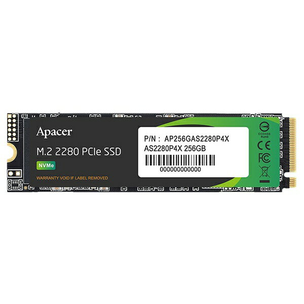 APACERåڥƥΥ AP256GAS2280P4X-1 ¢SSD PCI-Express³ AS2280P4X [256GB /M.2]