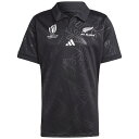 アディダス｜adidas RWC 2023 RUGBY ALL BLACKS ホームレプリカ ジャージー(Mサイズ/ブラック)I1001146