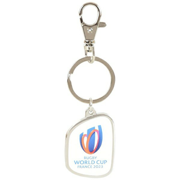 RUGBY WORLD CUP FRANCE 2023シールドでサインのメタルキーリングです。