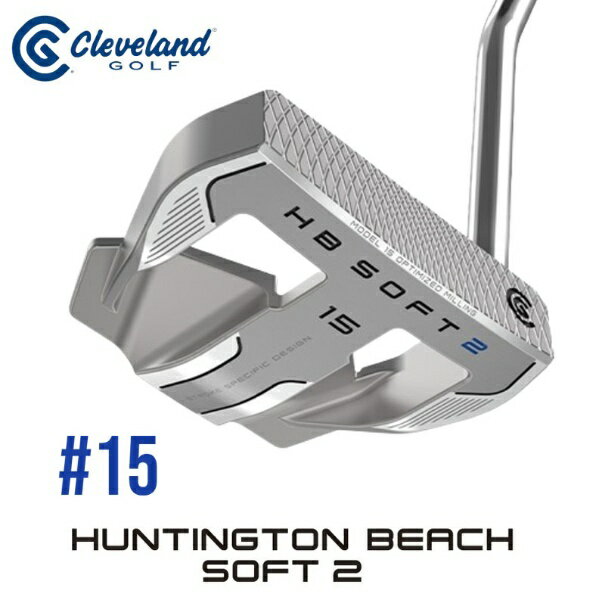 【エントリーで最大2万ポイント当たる｜1/20まで】 クリーブランド｜Cleveland GOLF パター HB SOFT 2 ハンティントンビーチ ソフト2 #15 34インチ #15 [メンズ]