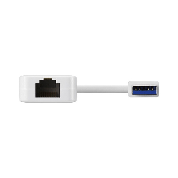 BUFFALO�åХåե����� LAN�Ѵ������ץ� [USB-A �������᥹ LAN] 1Gbps�б�(Mac/Windows11�б�) �ۥ磻�� LUA5-U3-AGTE-WH
