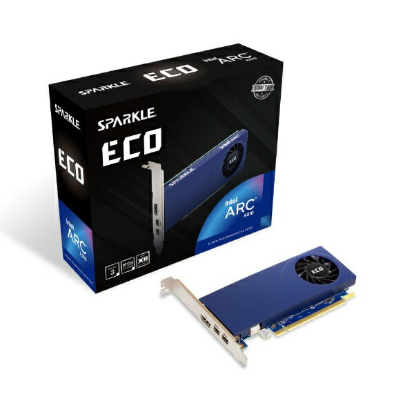 SPARKLE グラフィックボード Intel Arc A310 ECO SA310C-4G インテル GPUファミリー /4GB