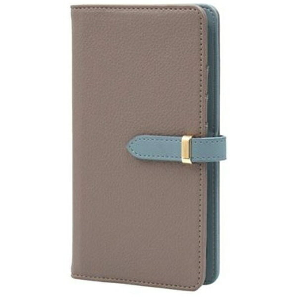 近通｜Kintsu AQUUS wish2/wish エレガンテ 手帳型ケース ベルテッド Elegante トープ BD-AQWI-02TP