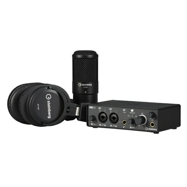 STEINBERGåС USB-Cǥ󥿡ե IXO Recording Pack IXO22 B R PACK ֥å