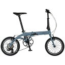 抜群の走行性と約8.8kgの軽量折りたたみ自転車。Frame：AluminumFolding Size：700×380×570mmWeight：約8.8kg（本体重量：ペダル、スタンドを除く）Tire：16×1.5Chainwheel：52TFreewheel：11-28Tシートポスト径/長さ：33.9φ/500mmサドル高さ：700-890mmハンドル高さ：830-930mm