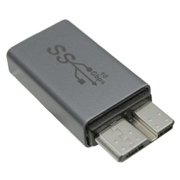 SSA｜エスエスエーサービス USB変換アダプタ [micro USB オス→メス USB-A] ブラック SMUB-UAF