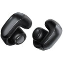 Bose ワイヤレスヘッドホン BOSE｜ボーズ フルワイヤレスイヤホン Bose Ultra Open Earbuds ブラック ULTRAOPENEBBLK [ワイヤレス(左右分離) /Bluetooth対応]