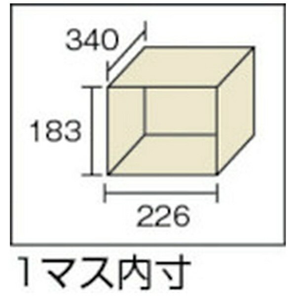 トラスコ中山|TRUSCO NAKAYAMA TRUSCO シューズケース 16人用 1060X380XH880 シリンダ錠 SC16WA 【メーカー直送・代金引換不可・時間指定・返品不可】 [2]