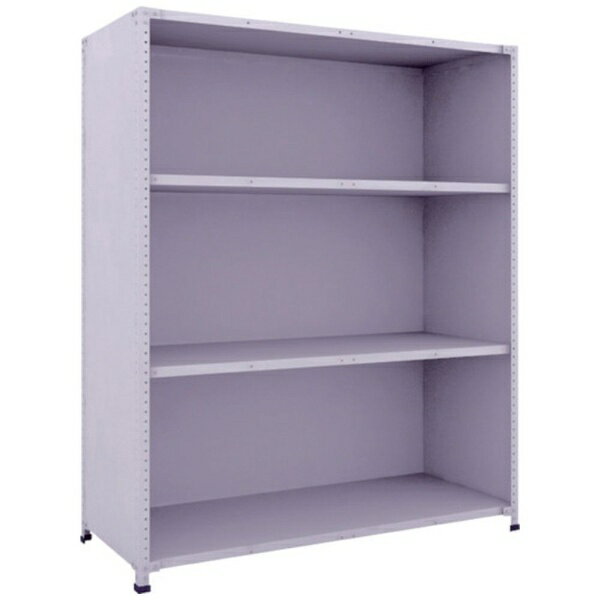 トラスコ中山｜TRUSCO NAKAYAMA TRUSCO 軽量150型背側板付棚 1500X600XH1800 4段 TLA65L24 【メーカー直送・代金引換不可・時間指定・返品不可】