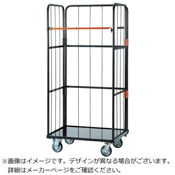 トラスコ中山｜TRUSCO NAKAYAMA TRUSCO カゴ車 ハイテナー軽量型C 旋回仕様 800X600X1700mm THT1LC 【メーカー直送・代金引換不可・時間指定・返品不可】