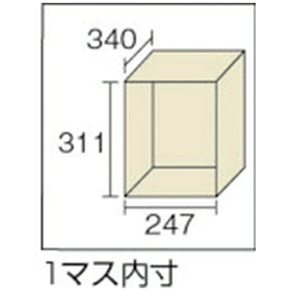 トラスコ中山|TRUSCO NAKAYAMA TRUSCO 多人数用ロッカー15人用 900X380XH1790 シリンダ錠式 SVG15A 【メーカー直送・代金引換不可・時間指定・返品不可】 [2]
