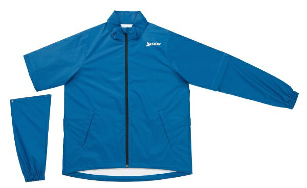 Other - ダンロップ スリクソン｜DUNLOP SRIXON メンズ レインジャケット(Mサイズ/ブルー)SMR4001J【返品交換不可】
