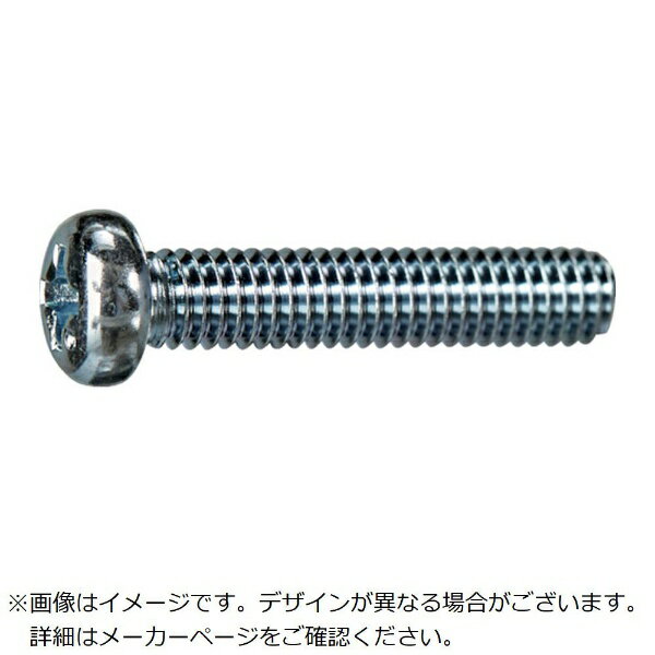 トラスコ中山｜TRUSCO NAKAYAMA TRUSCO　ナベ頭小ねじ　ユニクロ　全ネジ　M4×5　50本入　少量パック