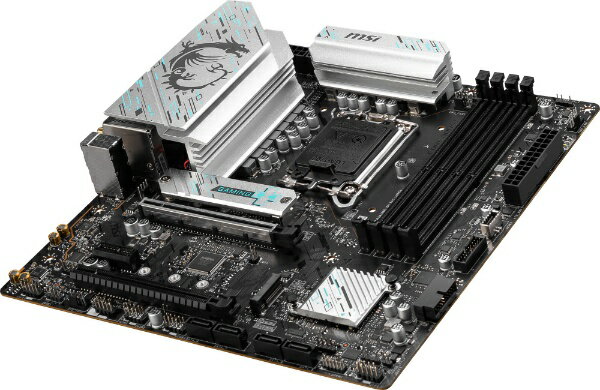 �ڥ���ȥ꡼�Ǻ���2���ݥ�����������1/20�ޤǡ� MSI�å��२������ �ޥ����ܡ��� Intel B760��� B760M GAMING PLUS WIFI �ۥ磻�ȥ���С� [MicroATX]