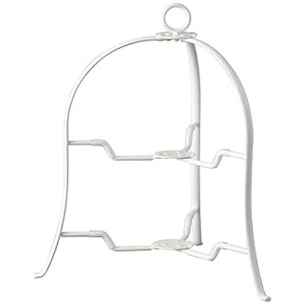 青芳｜Aoyoshi ボブスタイル プレートスタンド 2段 ホワイト 067563