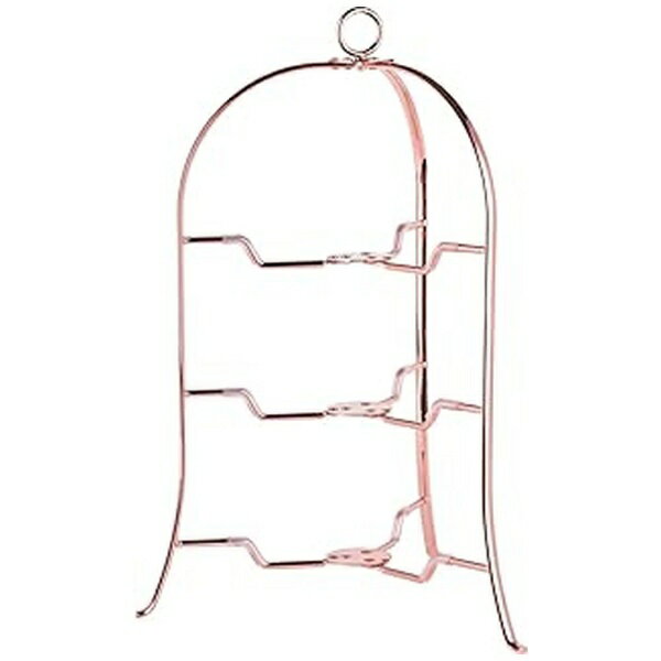 青芳｜Aoyoshi ボブスタイル プレートスタンド 3段 カッパー 067594