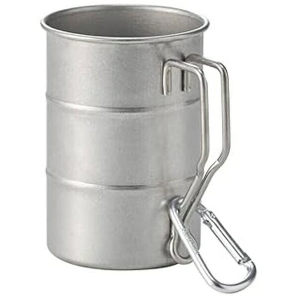 Other - 青芳｜Aoyoshi ヴィンテージ ドラム缶マグ 400ml カラビナ付き ヴィンテージシルバー 067945