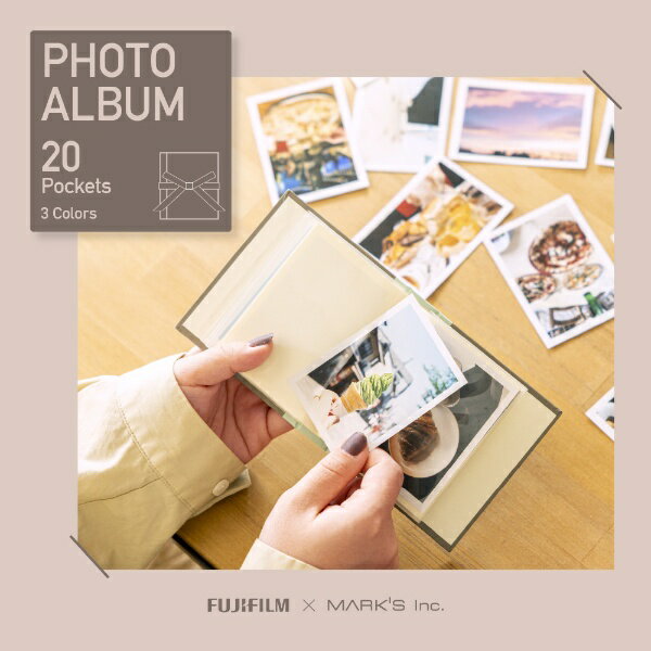 富士フイルム｜FUJIFILM “チェキ”専用アルバム マークス ミントピンクSサイズ 3
