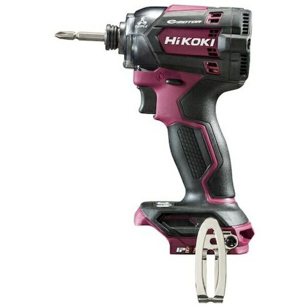 HiKOKI｜ハイコーキ 18Vコードレスインパクトドライバ　本体のみ レッド