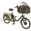 丸石サイクル｜Maruishi Cycle 電動アシスト自転車 ペットポーターアシスト pet porter マットオリーブ×マットブラウン ASPET203Z [20インチ /3段変速]2024年モデル【キャンセル・返品不可】 【代金引換配送不可】