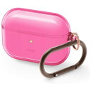 ELAGO|エラゴ CLEAR CASE for AirPods Pro(Hot Pink) EL_APPCSTPCE_HP