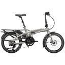 TERN｜ターン 折りたたみ電動アシスト自転車 FOLDING E-BIKE Vektron S10 ダークシルバー×シルバー VKS10GSLS [20インチ /10段変速]【キャンセル・返品不可】 【代金引換配送不可】