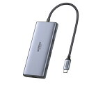 【エントリー最大6倍|対象ユーザー限定 4/21迄】 UGREEN|ユーグリーン [USB-C オス→メス カードスロットx2 / HDMIx2 / LAN /...