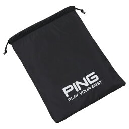 ピン｜PING GB-P2407 シューズバッグ(W33×H42×D2cm/ブラック) 37473-01 ブラック 37473-01【オウンネーム非対応】【返品交換不可】