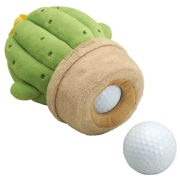 ピン｜PING AC-F2401 カクタスボールホルダー(W5.5×H-9.5×D5.5cm/グリーン) 37504-...