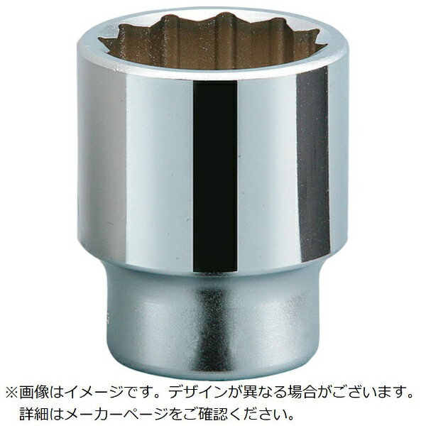 乐天商城 - KTC KTC　19．0sq．ソケット（十二角）　対辺寸法42mm　全長66mm