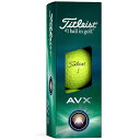 タイトリスト｜Titleist ゴルフボール AVX イエロー T9114S 2024年モデル