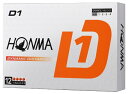 本間ゴルフ|HONMA GOLF ゴルフボール HONMA D1ボール《1ダース(12球)/オレンジ》 BT2401【返品交換不可】(4)