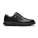 フットジョイ|FootJoy 26.0cm メンズ ゴルフシューズ MEN’S FJ トラディションズ スパイクレス(ブラック) 57949 W080 ブラック...
