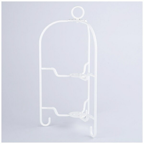 青芳｜Aoyoshi ピサ プレートスタンド 2段 ホワイト 068065