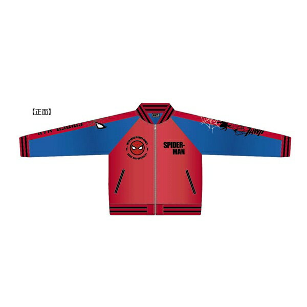 丸眞｜Marushin マーベル「スパイダーニューヨーク」スカジャン レッド [ユニセックス /チェスト　96?104cm　身長　175?185cm]
