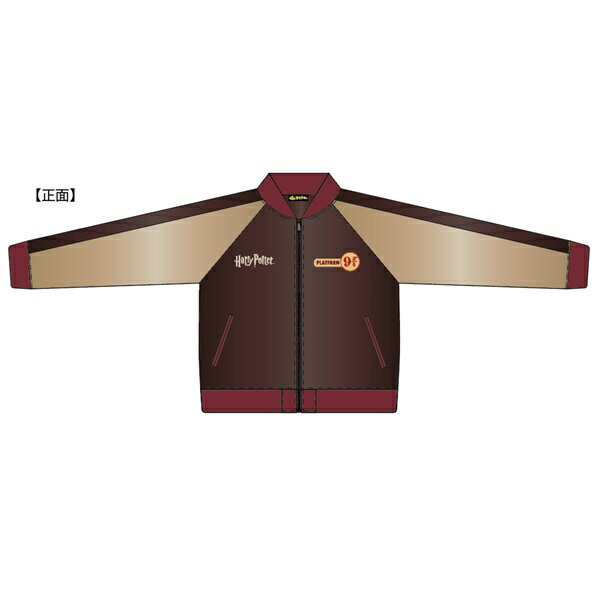 丸眞｜Marushin ハリーポッター「プラットフォーム」スカジャン ブラウン [ユニセックス /チェスト 96?104cm 身長 175?185cm]