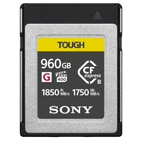 ソニー｜SONY CFexpress TypeB メモリーカードタフ仕様 CEB-G960T TOUGH(タフ)CEB-Gシリーズ CEB-G960T