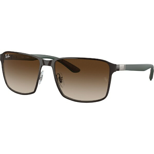 RayBan|レイバン RB3721 188/13 59mm ガンメタル上にブラウン/ブラウン