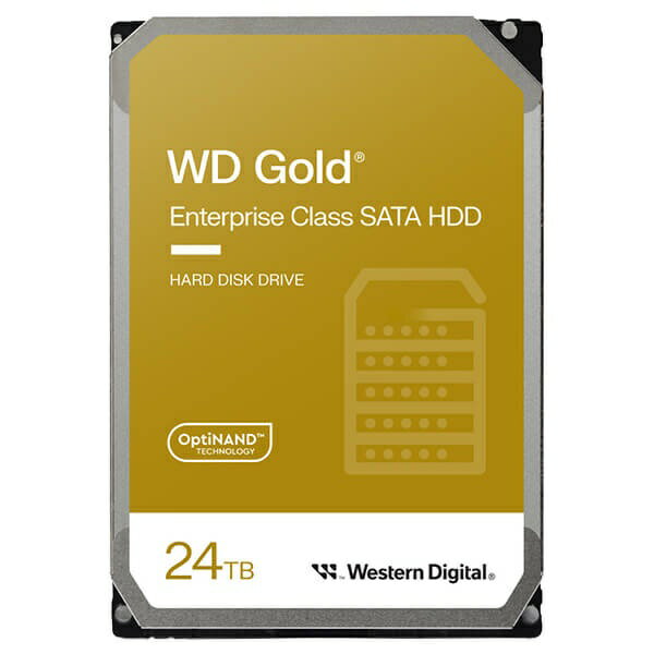 WESTERN DIGITAL｜ウェスタン デジタル WD241KRYZ 内蔵HDD SATA接続 WD Gold [24GB /3.5インチ]