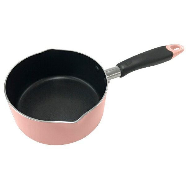 LIV PLUS｜リブプラス カリーノ ちびパン IH両口付ミルクパン 16cm ピンク NQ-0098